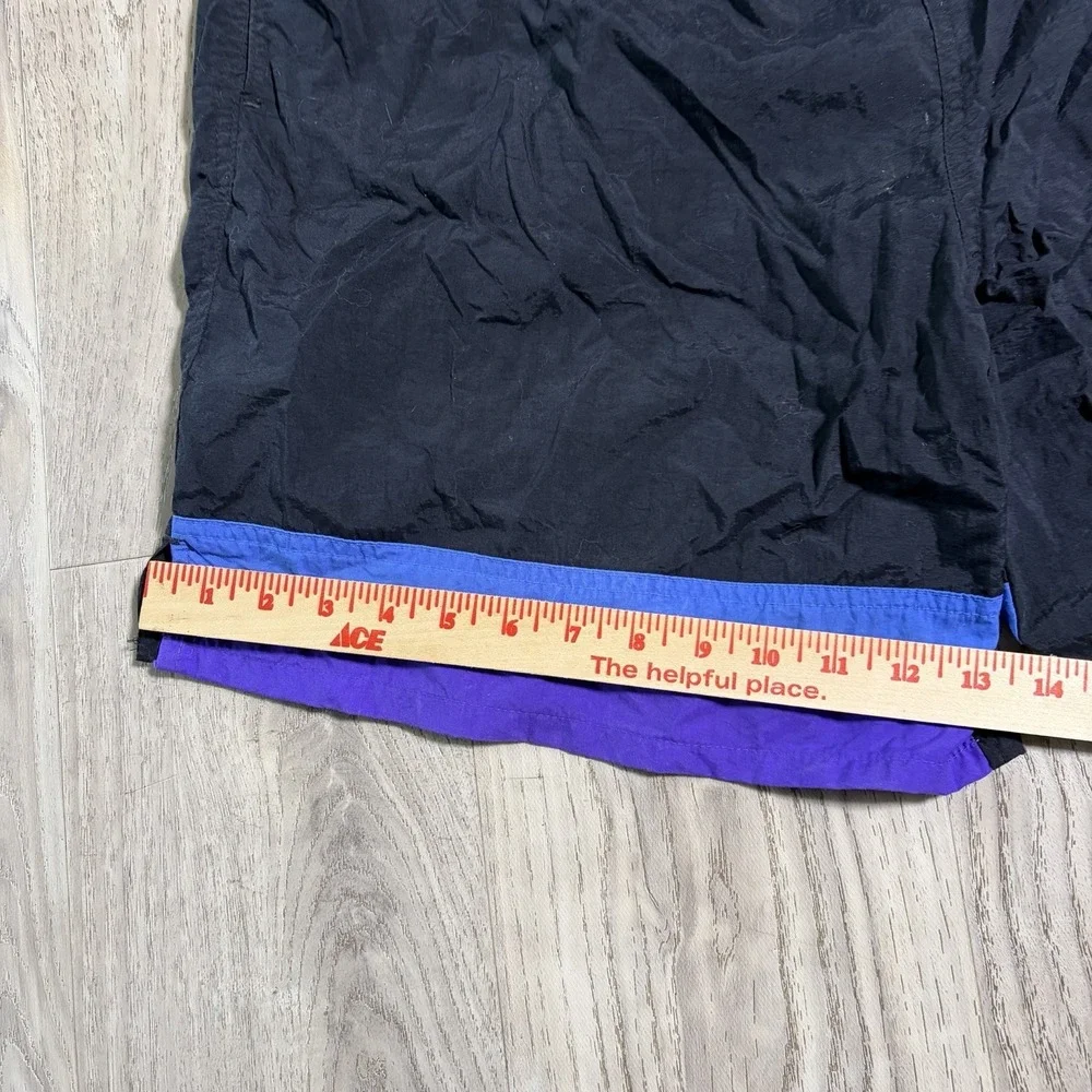 Vintage OP Ocean Pacific Color Block Nylon Swim Shorts‎ M  USA 80s 90s Athletic